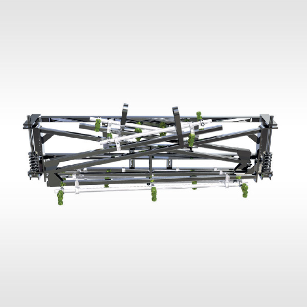 Horizontal manuals - crossed, book